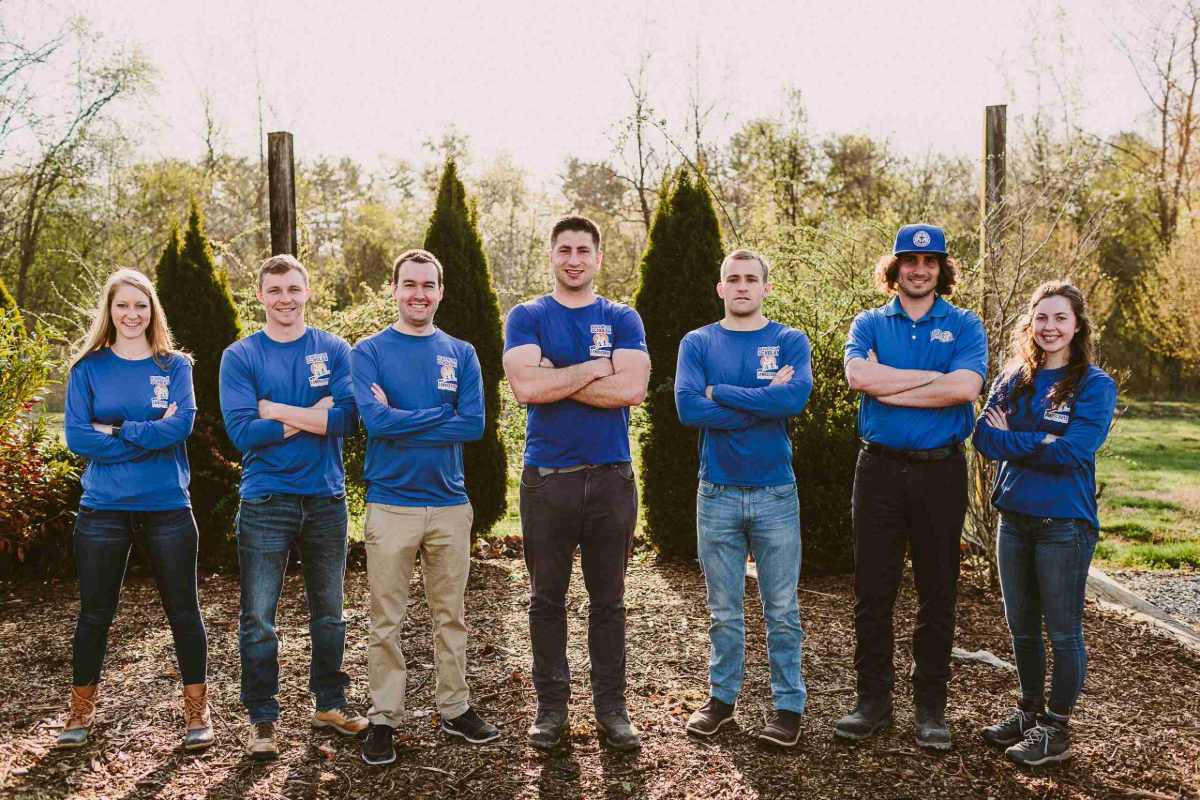 [Your Business Name] team providing professional lawn care